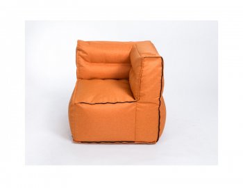 Модульное кресло Комфорт Колор угловое оранжевое в Белоярском - beloyarskiy.mebel-74.com | фото