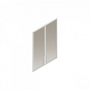 Комплект дверей верхних в алюмин.рамке для Пр.ДШ-2СТА в Белоярском - beloyarskiy.mebel-74.com | фото