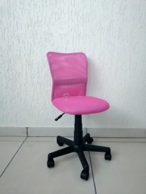 Кресло Barneo K-401 детское (розовая ткань/сетка) в Белоярском - beloyarskiy.mebel-74.com | фото