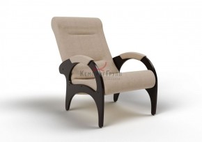 Кресло для отдыха Римини 19-Т-П (ткань/венге) ПЕСОК в Белоярском - beloyarskiy.mebel-74.com | фото