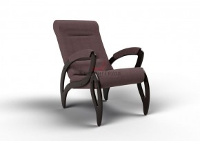 Кресло для отдыха Зельден 20-Т-КМ (ткань/венге) КОФЕ С МОЛОКОМ в Белоярском - beloyarskiy.mebel-74.com | фото