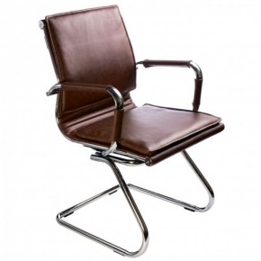 Кресло для посетителя Бюрократ CH-993-Low-V/Brown коричневый в Белоярском - beloyarskiy.mebel-74.com | фото