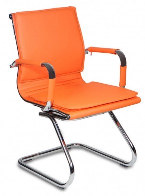 Кресло для посетителя Бюрократ CH-993-Low-V/orange оранжевый в Белоярском - beloyarskiy.mebel-74.com | фото
