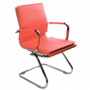 Кресло для посетителя Бюрократ CH-993-Low-V/Red красный в Белоярском - beloyarskiy.mebel-74.com | фото
