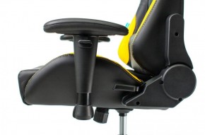 Кресло игровое Бюрократ VIKING 5 AERO YELLOW черный/желтый в Белоярском - beloyarskiy.mebel-74.com | фото