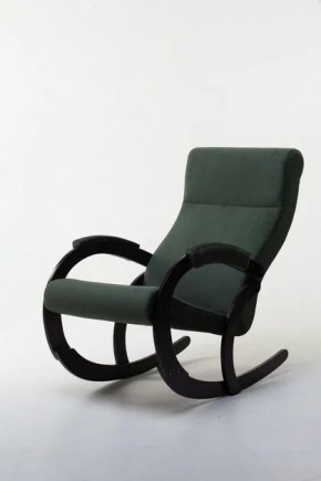 Кресло-качалка КОРСИКА 34-Т-AG (зеленый) в Белоярском - beloyarskiy.mebel-74.com | фото
