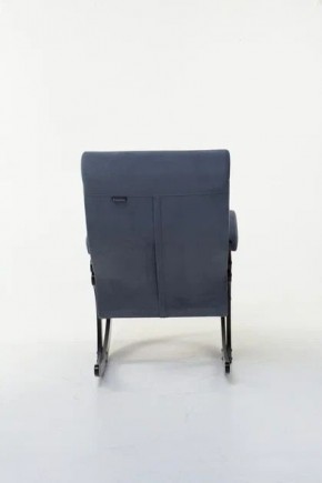 Кресло-качалка КОРСИКА 34-Т-AN (темно-синий) в Белоярском - beloyarskiy.mebel-74.com | фото