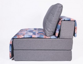 Кресло-кровать бескаркасное Харви (серый-сноу деним) в Белоярском - beloyarskiy.mebel-74.com | фото