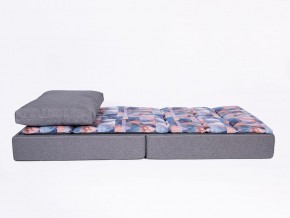 Кресло-кровать бескаркасное Харви (серый-сноу деним) в Белоярском - beloyarskiy.mebel-74.com | фото