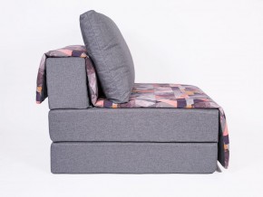Кресло-кровать бескаркасное Харви (серый-сноу манго) в Белоярском - beloyarskiy.mebel-74.com | фото