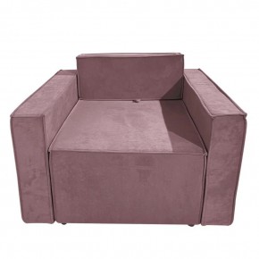 Кресло-кровать Принц КК1-ВР (велюр розовый) в Белоярском - beloyarskiy.mebel-74.com | фото
