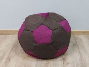 Кресло-мешок Мяч S (Savana Chocolate-Savana Berry) в Белоярском - beloyarskiy.mebel-74.com | фото