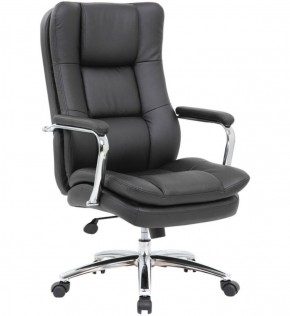 Кресло офисное BRABIX PREMIUM "Amadeus EX-507" (экокожа, хром, черное) 530879 в Белоярском - beloyarskiy.mebel-74.com | фото