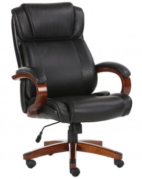 Кресло офисное BRABIX PREMIUM "Magnum EX-701" (дерево, рециклированная кожа, черное) 531827 в Белоярском - beloyarskiy.mebel-74.com | фото