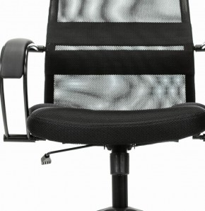 Кресло офисное BRABIX PREMIUM "Stalker EX-608 PL" (ткань-сетка/кожзам, черное) 532090 в Белоярском - beloyarskiy.mebel-74.com | фото