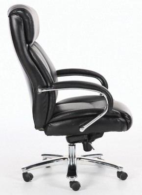 Кресло офисное BRABIX "Direct EX-580" (хром/рециклированная кожа/черное) 531824 в Белоярском - beloyarskiy.mebel-74.com | фото