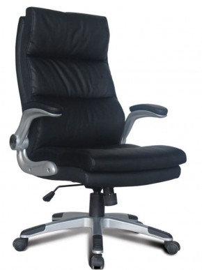 Кресло офисное BRABIX "Fregat EX-510" (рециклированная кожа, черное) 530863 в Белоярском - beloyarskiy.mebel-74.com | фото