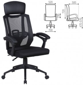 Кресло офисное BRABIX "Nexus ER-401" (черное) 531835 в Белоярском - beloyarskiy.mebel-74.com | фото
