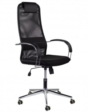 Кресло офисное BRABIX "Pilot EX-610 CH" premium (черное/ткань-сетка) 532417 в Белоярском - beloyarskiy.mebel-74.com | фото