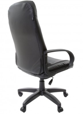 Кресло офисное BRABIX "Strike EX-525" (экокожа черная, ткань черная) 531381 в Белоярском - beloyarskiy.mebel-74.com | фото