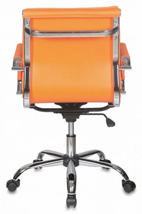 Кресло руководителя Бюрократ CH-993-LOW/ORANGE оранжевый в Белоярском - beloyarskiy.mebel-74.com | фото