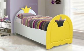 Кровать детская Корона (800*1600) МДФ матовый в Белоярском - beloyarskiy.mebel-74.com | фото