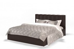 Кровать Элен 1600 + основание с ПМ (Лесмо brown) коричневый в Белоярском - beloyarskiy.mebel-74.com | фото