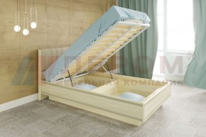 Кровать КР-1011 с мягким изголовьем в Белоярском - beloyarskiy.mebel-74.com | фото