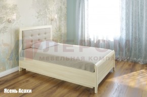 Кровать КР-1031 с мягким изголовьем в Белоярском - beloyarskiy.mebel-74.com | фото