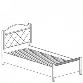 Кровать одинарная №865 "Ралли" в Белоярском - beloyarskiy.mebel-74.com | фото