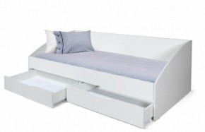 Кровать одинарная "Фея - 3" симметричная New (2000Х900) белая в Белоярском - beloyarskiy.mebel-74.com | фото