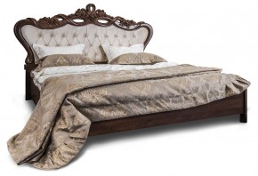 Кровать с мягким изголовьем Афина 1600 (караваджо) в Белоярском - beloyarskiy.mebel-74.com | фото