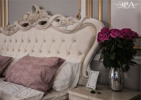 Кровать с мягким изголовьем Афина 1800 (крем корень) в Белоярском - beloyarskiy.mebel-74.com | фото