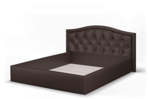 Кровать Стелла 1400*2000 + ПМ (Лесмо brown) коричневый в Белоярском - beloyarskiy.mebel-74.com | фото
