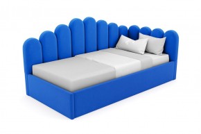 Кровать угловая Лилу интерьерная +основание/ПМ/бельевое дно (80х200) в Белоярском - beloyarskiy.mebel-74.com | фото