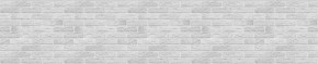 Кухонный фартук 610х3000х1,5 (композит) КМ Кирпич серый в Белоярском - beloyarskiy.mebel-74.com | фото