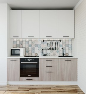 Кухонный гарнитур Демо 2200 (Стол. 26мм) в Белоярском - beloyarskiy.mebel-74.com | фото