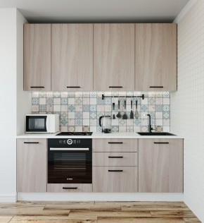 Кухонный гарнитур Шимо 2200 (Стол. 26мм) в Белоярском - beloyarskiy.mebel-74.com | фото