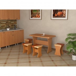 Кухонный стол и 4 табурета Титул в Белоярском - beloyarskiy.mebel-74.com | фото