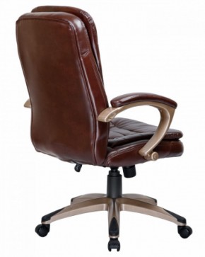 Офисное кресло для руководителей DOBRIN DONALD LMR-106B коричневый в Белоярском - beloyarskiy.mebel-74.com | фото