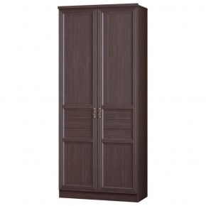 Шкаф для одежды 2-дверный Лира №56 Дуб нортон темный в Белоярском - beloyarskiy.mebel-74.com | фото