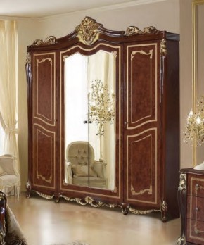 Шкаф 4-х дверный с зеркалами (19.144) Джоконда в Белоярском - beloyarskiy.mebel-74.com | фото