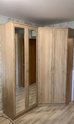 Шкаф для белья со штангой и полками арт.101 в Белоярском - beloyarskiy.mebel-74.com | фото