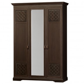 Шкаф для одежды 3-дверный №800 Парма Дуб нортон темный в Белоярском - beloyarskiy.mebel-74.com | фото