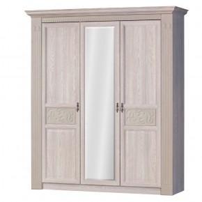 Шкаф для одежды 3-х дверный №180 "Лючия" Дуб оксфорд серый в Белоярском - beloyarskiy.mebel-74.com | фото