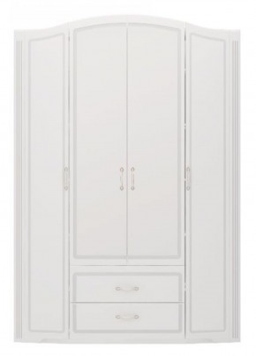 Шкаф для одежды 4-х дв.с ящиками Виктория 2  без зеркал в Белоярском - beloyarskiy.mebel-74.com | фото