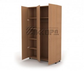 Шкаф комбинированный для одежды ШГ 84.3 (1200*620*1800) в Белоярском - beloyarskiy.mebel-74.com | фото