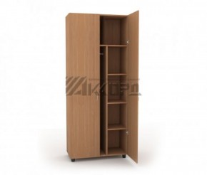 Шкаф комбинированный для одежды ШГ 84.4 (800*620*1800) в Белоярском - beloyarskiy.mebel-74.com | фото