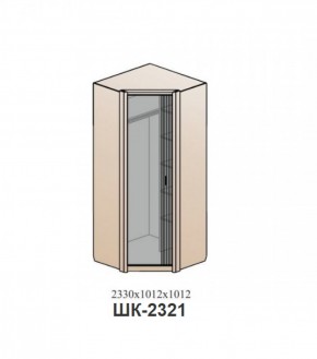 Шкаф ШЕР Дуб серый/айронвуд серебро (ШК-2321) в Белоярском - beloyarskiy.mebel-74.com | фото