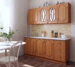 СКАЗКА Кухонный гарнитур 2,0 (Ольха матовая) в Белоярском - beloyarskiy.mebel-74.com | фото